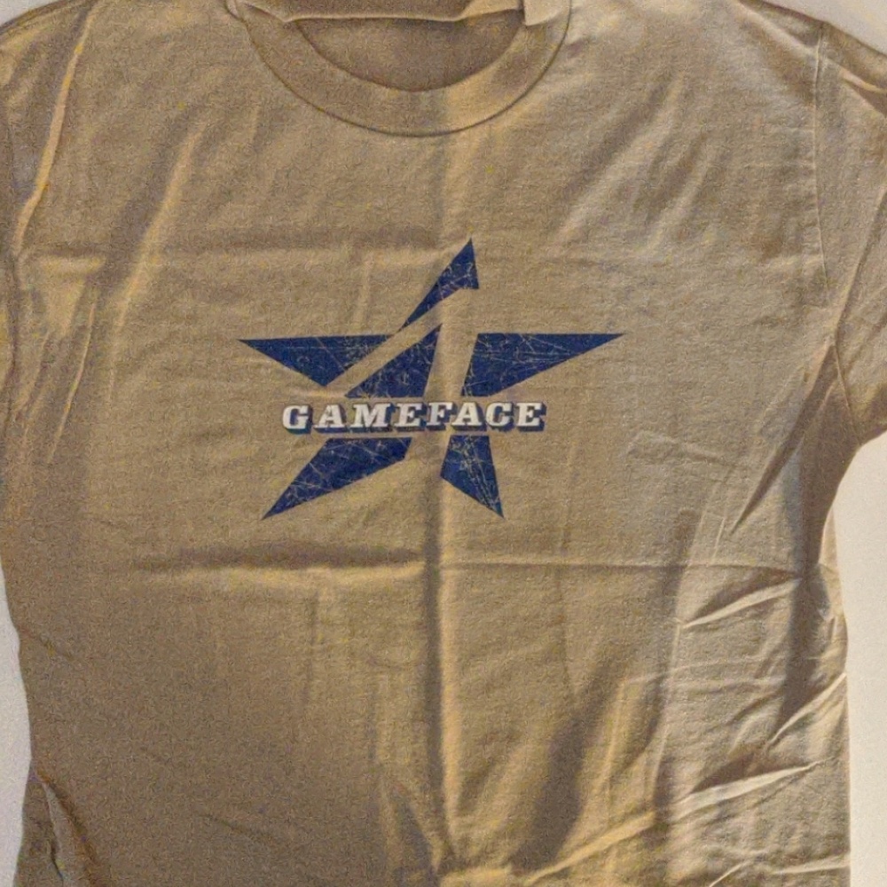 Vintage 90's gameface‎ punk rock t-shirt